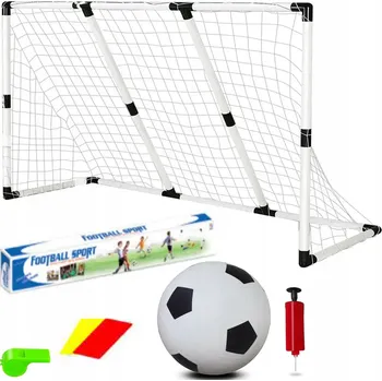 Fotbalová branka Fotbalová branka pro DĚTI SÍŤ 182x88cm Přenosná KARTY MÍČ MATADI
