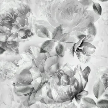 Tapeta Tapeta Ugepa 328897 53 cm x 10,05 m bílo-šedé růže