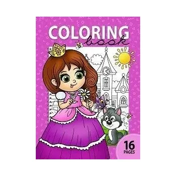omalovánky Omalovánka A4, 16 obrázků Princezna / Fresh