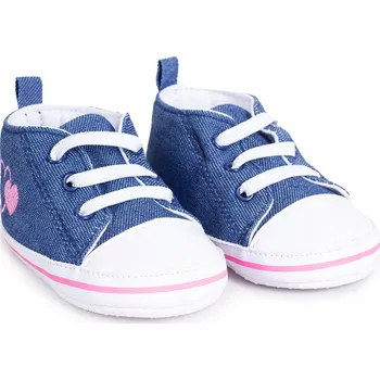 Kojenecké oblečení YOCLUB botičky kojenecké modré, velikost 16