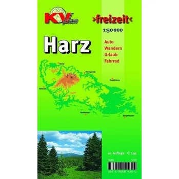 Harz Freizeitkarte 1: 50 000