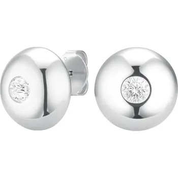 Náušnice Nadčasové ocelové náušnice Solitaire JEBSS-J1199 Rosefield