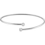 Otevřený pevný náramek s krystaly JBDCS-J1214 Rosefield