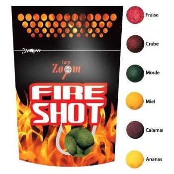 Boilies Carp Zoom Fire Shot Monster crab 16mm 120g