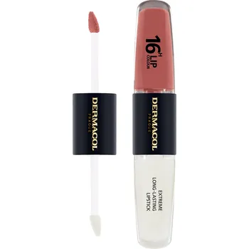 Lesk na rty Dlouhotrvající dvoufázová barva na rty a lesk 16H Lip Colour (Extreme Long-Lasting Lipstick) 4 + Dermacol / Odstín: 39 - 4 ml