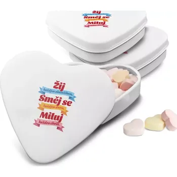 Bonbon Sablio Bonbónky Žij, Směj se, Miluj - 3 ks