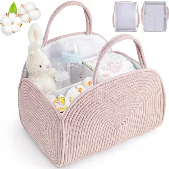 Úložný box ORGANIZÉR NA PLENKY, TAŠKA A KOŠÍK PRO MAMINKU A DÍTĚ, doplňky XL