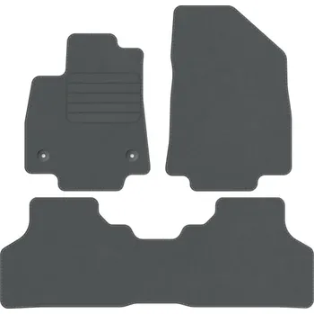 autokoberec Kobercové rohože Edecor velurové 4 ks