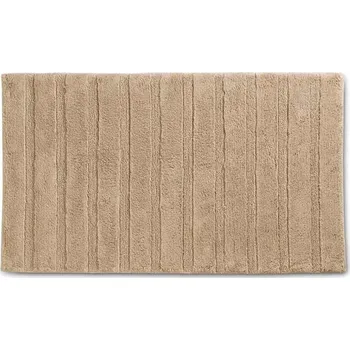 Koupelnová předložka KELA Koupelnová předložka Megan 100% bavlna béžová 100x60x1,6cm KL-24710