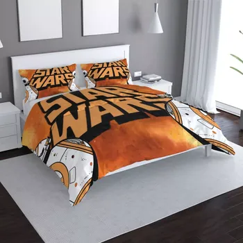 Povlečení Sablio Povlečení Star Wars Ohnivé pozadí - 140x220 / 90x70