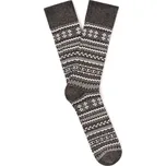 Pánské ponožky CELIO JISOJACQ UNI Tmavě šedá, Bílá