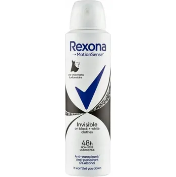 ANTIPERSPIRANT SPREJ PRO VE SPREJI REXONA INVISIBLE BLACK & WHITE 150 ML