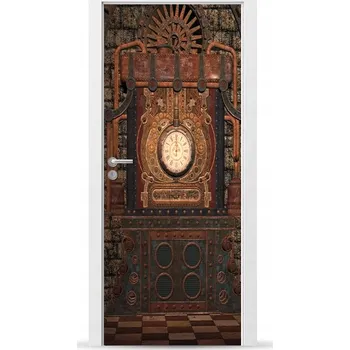 Fototapeta Fólie/Nálepka na VNĚJŠÍ dveře NÁBYTKOVÁ samolepicí SNADNÁ APLIKACE