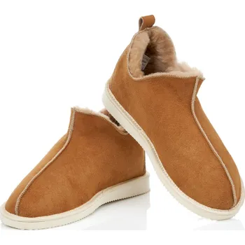 Pánské pantofle GEPARD Kožešinové bačkory DACOTA I CAGNAC Velikost: 46