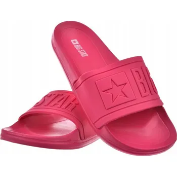 Dámské pantofle Dámské růžové sportovní nazouváky Big Star velikost 41