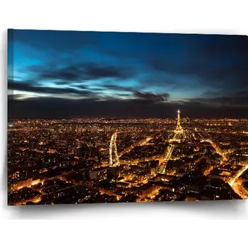 Obraz Sablio Obraz Noční Paříž - 60x40 cm