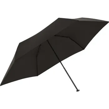 Deštník Doppler ZERO flat uni simply black - skládací deštník