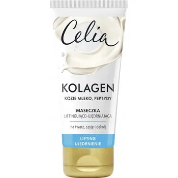 Pleťová maska Celia Kolagenová pleťová maska liftingová a zpevňující Kozí Mléko