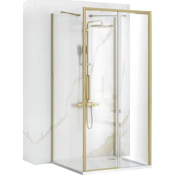 Sprchový REA Rapid Slide Brush Gold Varianta: Dveře: 160 x Sprchová zástěna: 80