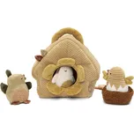 Jollein Ptačí budka s ptáčky textilní Tiny Park