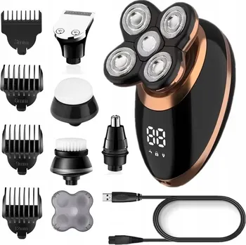 Holicí strojek 5V1 Holicí Strojek Pánský holicí strojek na vousy, vlasy - Zastřihovač nosu