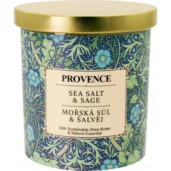 Svíčka Parafínová vonná svíčka mořská sůl & šalvěj Provence