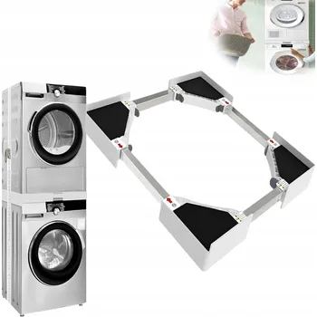 Nastavitelný UNIVERZÁLNÍ MEZIKUS pro pračku a sušičku 46-72 cm