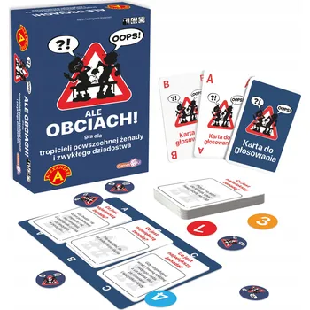 Desková hra Společenská hra Alexander - Ale Obciach! - trapná párty hra