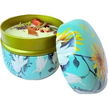 Svíčka Sojová svíčka v plechové dóze 260 ml - Santalové dřevo