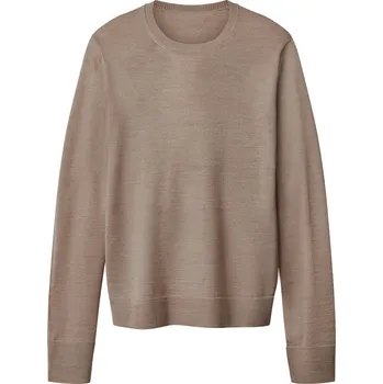 Dámský svetr esmara® Dámský svetr s příměsí merino vlny (béžová, S(36/38))