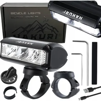 Cyklosvítilna Světlo na kolo 1700 lumenů SILNÉ SVĚTLO 4 režimy HAKURI