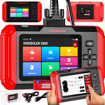 Autodiagnostika Diagnostický tester Kingbolen S800, 4 systémy, 15 funkcí