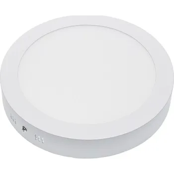 LED panel Optonica 12W LED SURFACE PANEL ROUND AC85-260V 50-60Hz 4500K, Neutrální bílá