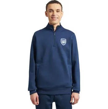 Pánská mikina Arsenal FC Mikina Arsenal modro-bílá 1/4 zip našitý znak klubu Velikost: M