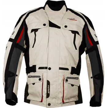 Moto oblečení ROLEFF Dlouhá textilní bunda s Membrána Wind-Tex
