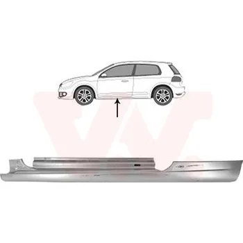 Prah karosérie Nástupní panel VAN WEZEL 5863101