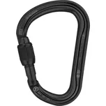 Karabina PETZL WILLIAM SCREW LOCK ČERNÁ