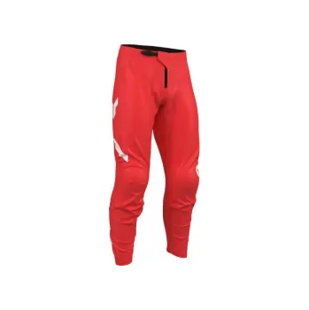 Moto kalhoty Mx Kalhoty THOR Ridemode Pant Menace Red 2026, Velikost 40