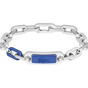 Náramek Fashion ocelový náramek pro muže Crew 2040368 Lacoste