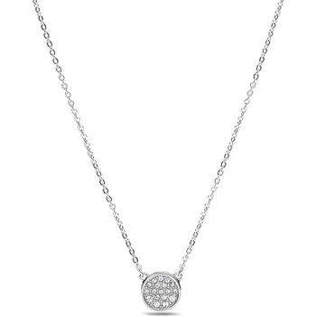 Náhrdelník Dámský ocelový náhrdelník se zirkony JOF00328040 Fossil