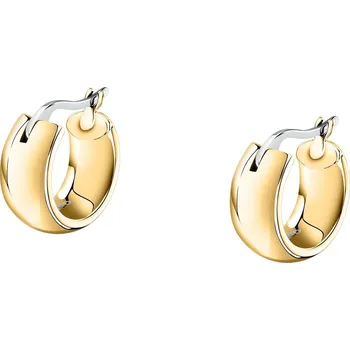 Náušnice Půvabné kruhové náušnice z pozlacené oceli Creole SAUP34 Morellato