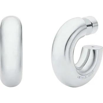 Náušnice Minimalistické kruhové náušnice z mosazi MKJ842200040 Michael Kors