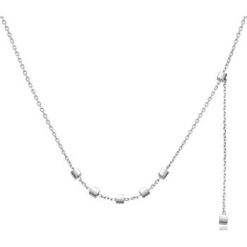 Náhrdelník Minimalistický stříbrný náhrdelník pro ženy N0000871 Moiss