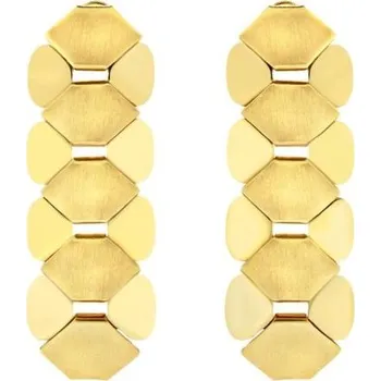 Náušnice Extravagantní pozlacené náušnice Hexagonia TJ3636 Breil
