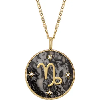 Náhrdelník Pozlacený náhrdelník znamení Kozoroh Written in the Stars JF04847710 Fossil