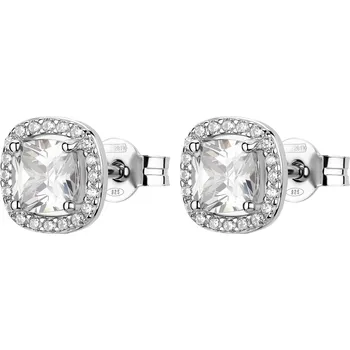 Náušnice Blyštivé stříbrné náušnice Fancy Infinite White FIW160 Brosway