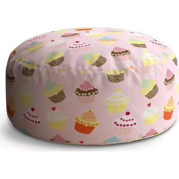 Taburet Sablio Taburet Circle Muffiny: 38x48 cm