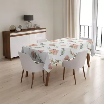 ubrus Sablio Ubrus Malované květy - 90x90 cm