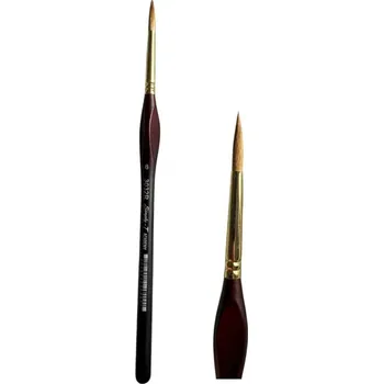 Umělecký štětec Akvarelový štětec Simply-T Academy, kulatý, lasička, 6