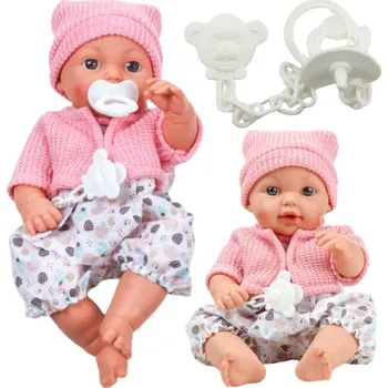 Panenka Látková panenka s čepičkou a zvuky